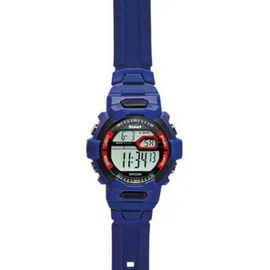 Scout Quarzuhr 0 mm Kunststoff Blau Silikonarmband Blau