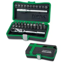 TOPTUL Werkzeugset GADW3401 Werkzeugsatz,Steckschlüsselsatz,Werkzeug Set,Werkzeug Kit