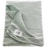 Schöner Wohnen Schöner WOHNEN-Kollektion Wohndecke LIV mit Biesenoptik, Kuscheldecke grün • quergestreiftes Biesenmuster 2 130x170 cm x 170 cm