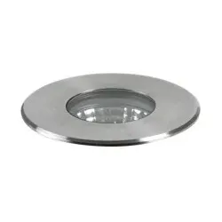 Brumberg 14052223 LED-Bodeneinbauleuchte V4A, IP67, edelstahl matt, rund, SK: I, Spannung: 230 V