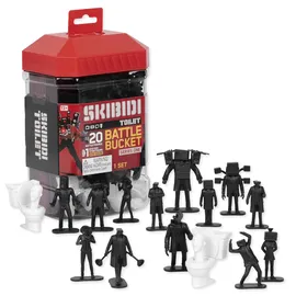 skibidi toilet Battle Bucket, Sammelfiguren, offizielles Lizenzprodukt