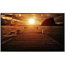 Papermoon Infrarotheizung Steg Sonnenuntergang 750 W Bunt