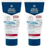 Salthouse Totes Meer Therapie Fussbalsam Intensiv, 10% Urea und reichhaltige Öle, für sehr trockene Haut, 100ml (Packung mit 2)