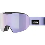 Uvex Evidnt Attract S black matt mirror lavender one size