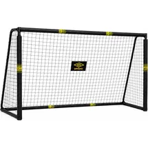 Umbro Fußballtor Schwarz/Gelb 240 x 160 x 8 cm