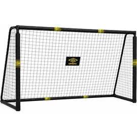 Umbro Fußballtor Schwarz/Gelb 240 x 160 x 8 cm