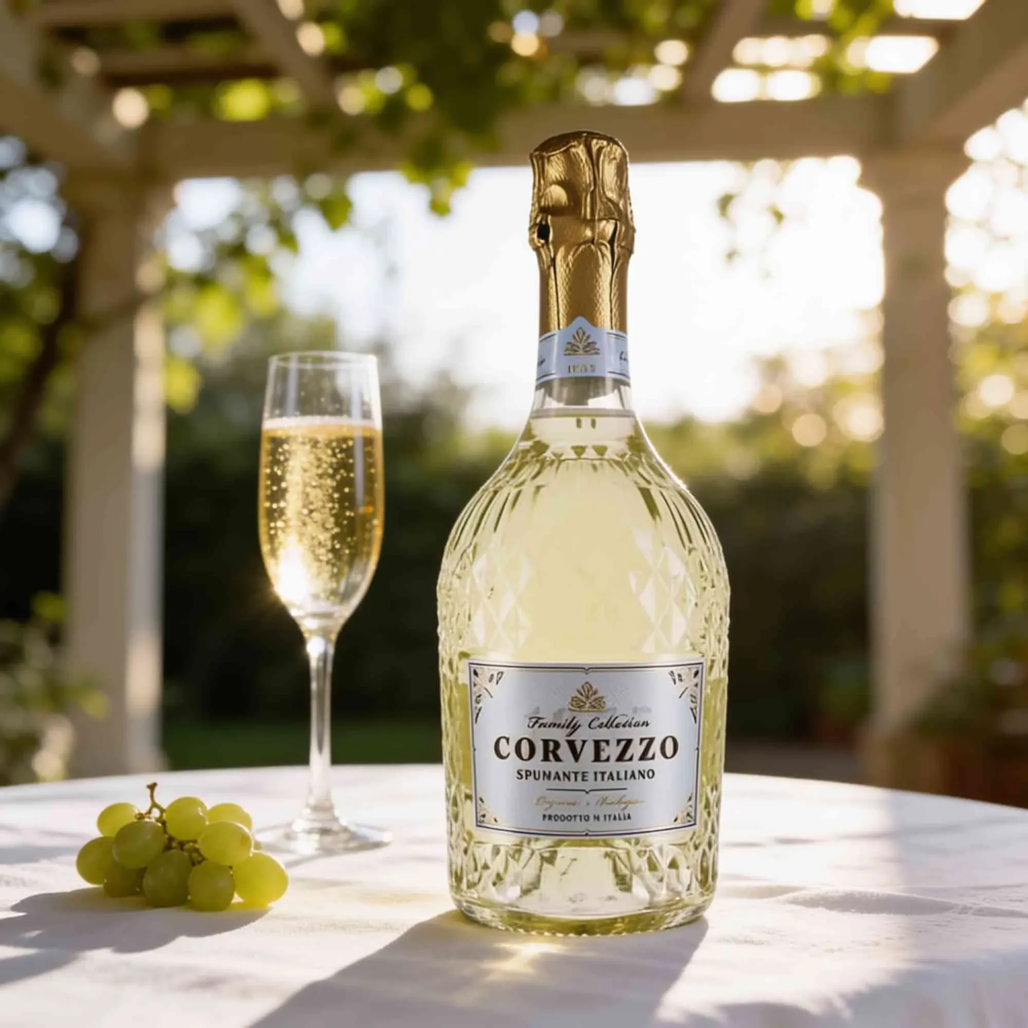 Corvezzo  Corvezzo Spumante Bianco Extra Dry  Chardonnay,Glera,Pinot Bianco Italien