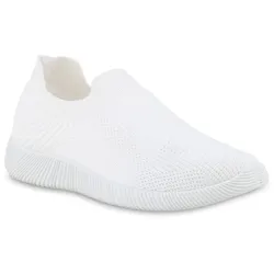 Damen Slip Ons in Weiss