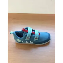 Affenzahn Barfußschuh Lucky Hai Hellblau / Rot 28