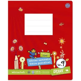 Ursus Formati Wörter W.9 19 x 24 cm liniert 20 Blatt