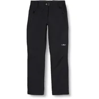 CMP Unisex-Kind Softshellhose Für Kinder Hose, Schwarz, 128