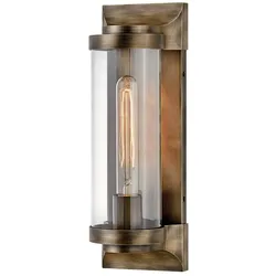 Pearson Outdoor Wandleuchte Brünierte Bronze Hinkley QN-PEARSON-M-BU