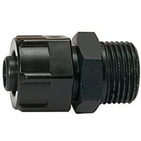 Riegler Einschraubverschraubung, für PVC-Pneumatikschlauch 11,6x9, G 3/8