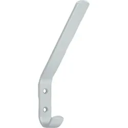 Wilesco SCHROEDER, Garderob. Hut- und Mantelhaken Einf.haken,5118,Aluminium silberfarbig