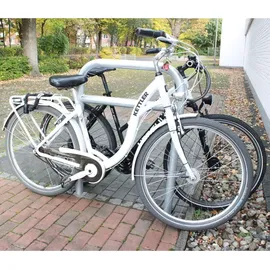 Trutzholm Fahrradständer Parker Typ H 78 x 115 cm Stahl Ø 60 mm grau