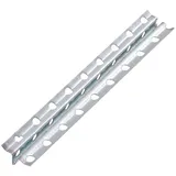 PROTEKTOR Schnellputzschiene 10 mm Putzstärke 250 cm 50 Stück Silber