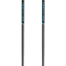 Leki Smart Response 125 cm anthrazit-schwarz-türkis