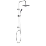 Tuganna Fine Shower Duschsäule Überkopfbrause-Set Silber 440002000