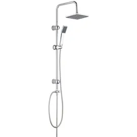 Tuganna Fine Shower Duschsäule Überkopfbrause-Set Silber 440002000