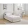 vente-unique Bett mit Bettkasten Lirimo Cremefarben 103 cm