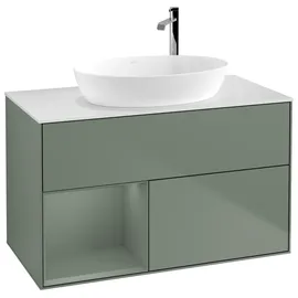 Villeroy & Boch Waschtischunterschrank 100 x 60,3 cm Olive Matt Lacquer
