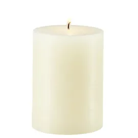 Möbel Kraft Zylinderkerze ¦ creme ¦ Wachs ¦ Maße (cm): H: 13 Ø: 10.0