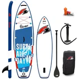 F2 Junior SUP Stand Up Paddle Board 8'2'' Blau