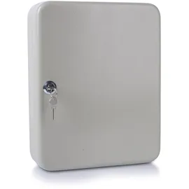 Donau Elektronik DONAU 5244001PL-99 Schlüsselschrank, für 140 Schlüssel, 300 x 240 x 80 mm, grau