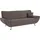 Home Affaire 3-Sitzer HOME AFFAIRE "Saltare elegant & komfortabel, toller Designfuß, bequem, Breite 205cm", grau (anthrazit), B:205cm H:78cm T:82cm, 100% Polyester, Sofas