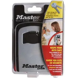 MASTER LOCK Schlüsselsafe Aluminium witterungsfest