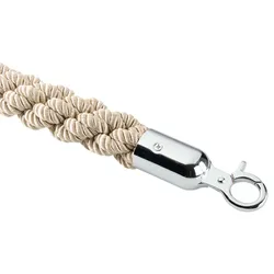 Verbindungskordel 1500x32mm natur/chrom - Natur / chrom