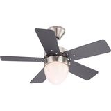 GLOBO Marva 76 cm Deckenventilator mit Licht