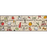 Wash+Dry Fußmatte, Flavour Trail, 60x180cm, innen und außen, waschbar