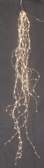 LED-Kette leuchtend kupfer 3,9m"LED-Lichterbündel kupfer"