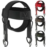 JAG GEARS Gewichtsmanschette Nackentrainer Nackentraining – 7 mm Neopren gepolstert, (Set, 1 x Nackentraining mit Kettensatz), Gewichtheben Powerlifting grün