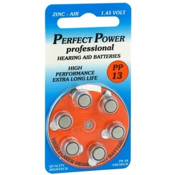 Batterien für Hörgeräte Power Pp 13