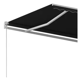 vidaXL Gelenkarmmarkise 400 x 350 cm anthrazit 3068979