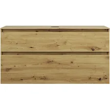Burgbad Lin20 Waschtischunterschrank 120 x 48,7 x 66,1 cm Eiche Dekor Urban