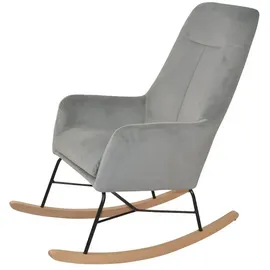 moebel-direkt-online Schaukelsessel Hanni Polyester 63 x 103 x 0 cm Grau
