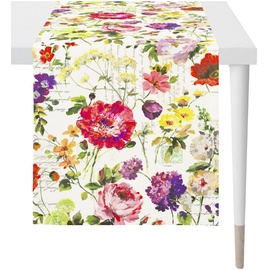 Apelt Tischläufer Sommerblüten 48 x 140 cm