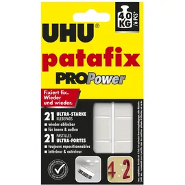 UHU Klebestreifen patafix PROPower 21 Stück
