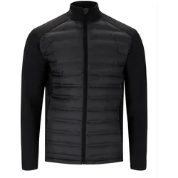 ENDURANCE Benst Hybrid Primaloft Herren Laufjacke | M | Black