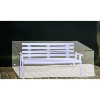 Buri Abdeckhaube anthrazit für 2-Sitzer Bank Möbelabdeckung Schutzhülle Abdeckplane