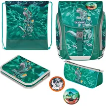 Herlitz Schulranzen-Set FiloLight Plus Heavy Metal