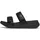 FitFlop F-MODE GO ADJUSTABLE TWO-BAR BUCKLE SLIDES Schwarz 40