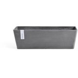 Ecopots Bruges Grau 55 cm x 17 cm