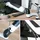 HJH Office VM-MG2 Monitor Halterung Schwenkarm Schwarz/Weiß
