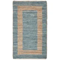 Homescapes Flickenteppich, Veranda, Hanf & Baumwolle, 160/230 cm,
