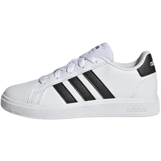 adidas Grand Court Lifestyle Tennis Lace-Up Kids Cloud White / Core Black / Core Black 32