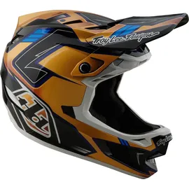 Troy Lee Designs D4 Composite MIPS 60-61 cm schwarz/gold 2021